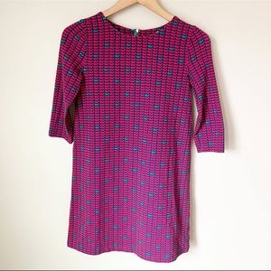 Vineyard Vines Holiday Whale Logo Print Spandex Cotton Dress Little Girls L 14